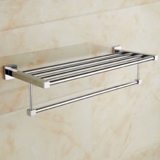 Train Rack Polished Chrome Towel Rack Nameeks NCB49